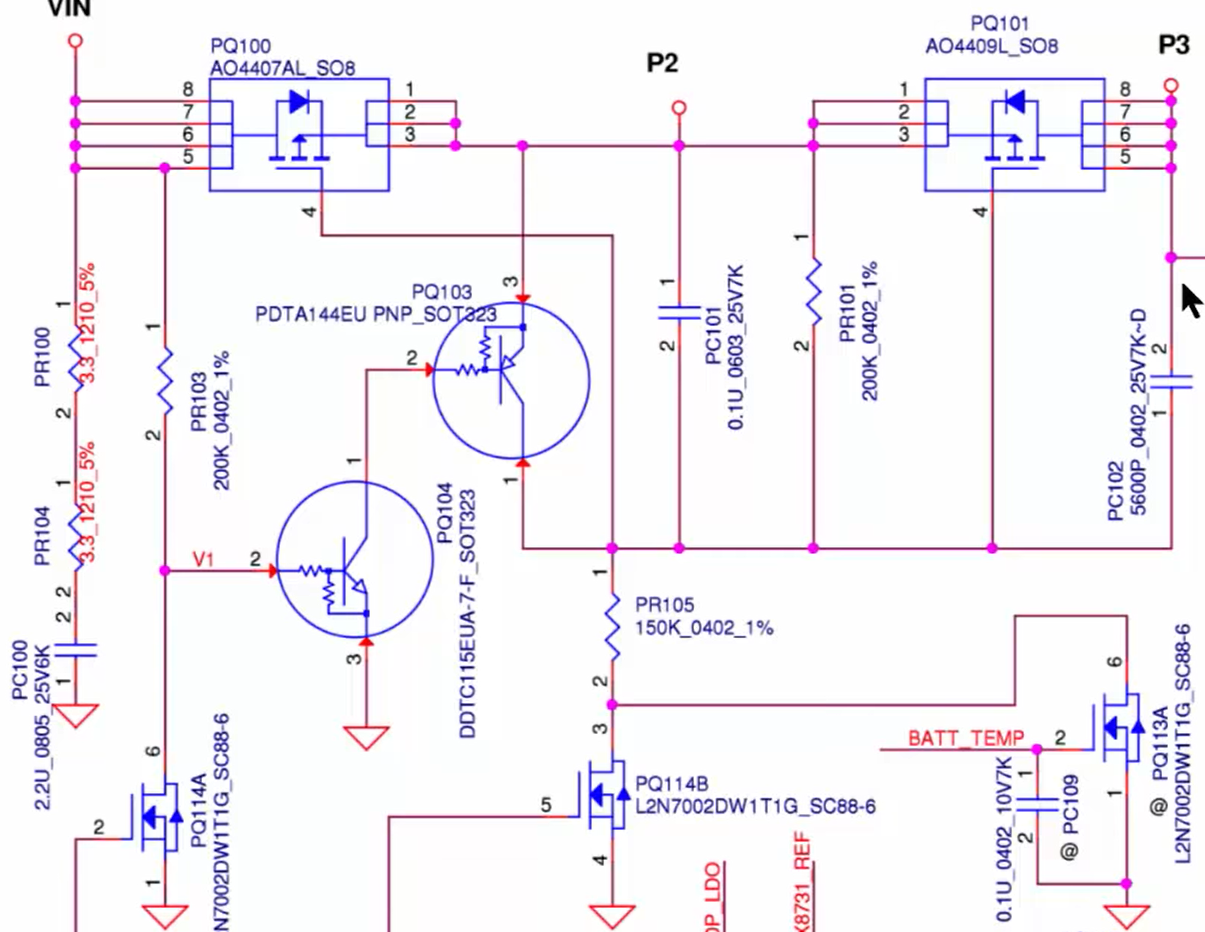 Mosfet application in laptop motherboard repairing